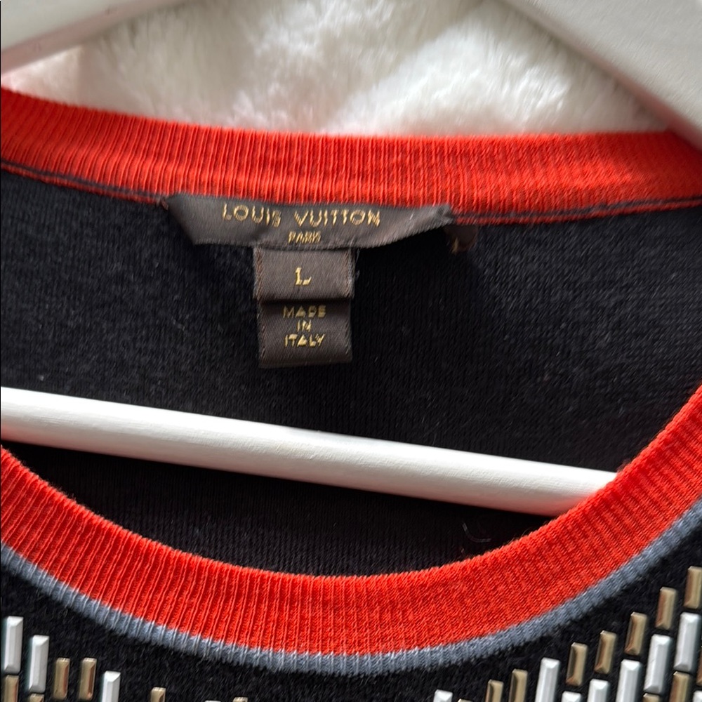 Louis Vuitton soft cotton short sleeve sweater